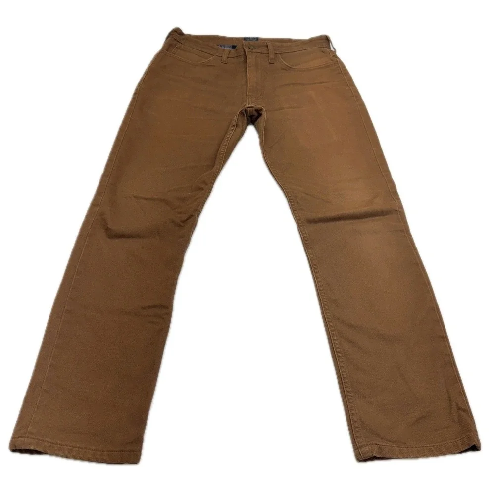 J‎ Crew Pants Mens 30x30 Brown The Sutton Flannel Lined Corduroy Workwear